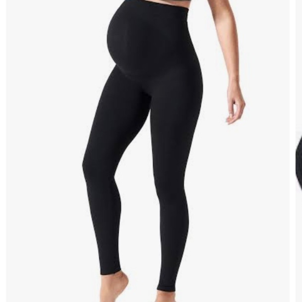 Blanqi black everyday maternity leggings